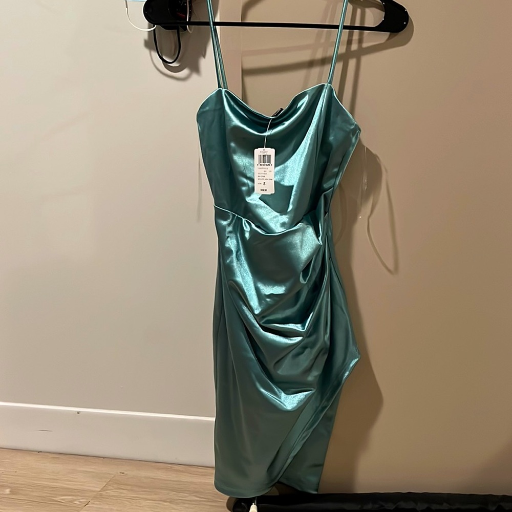 Mint Green Windsor Mini Dress NWT